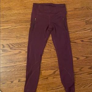 lululemon purple leggings